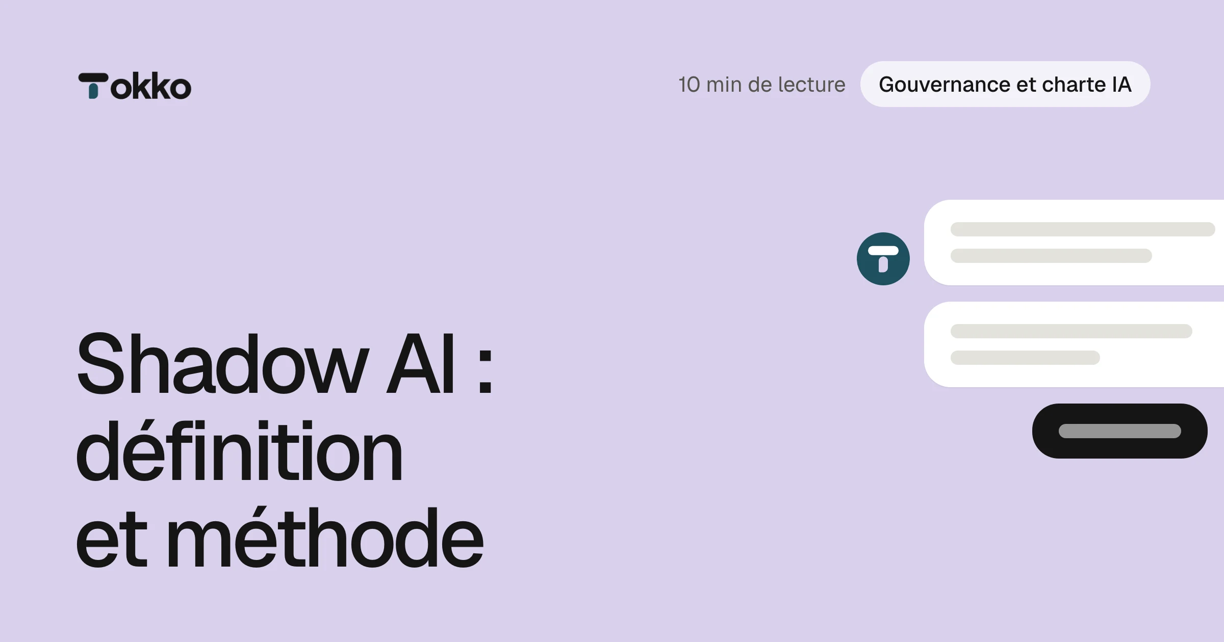 Vignette du blog Tokko : Shadow AI : définition et méthode